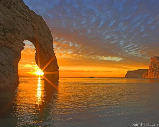 Durdle Door Painting By Numbers Kits