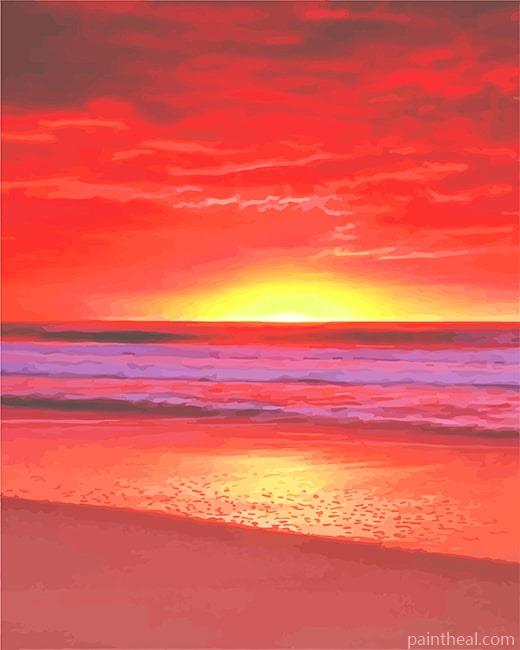 Afterglow View Painting By Numbers Kits