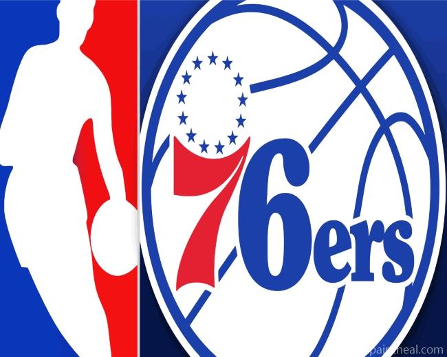 Aesthetic Philadelphia 76ers Painting By Numbers Kits