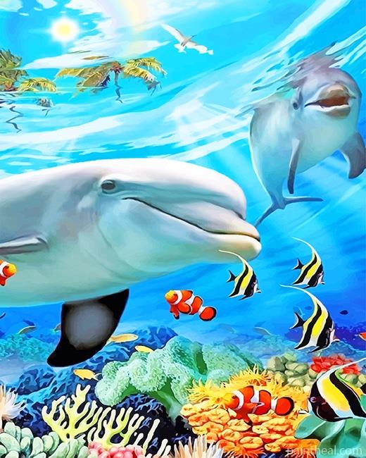 Ocean Life Painting By Numbers Kits