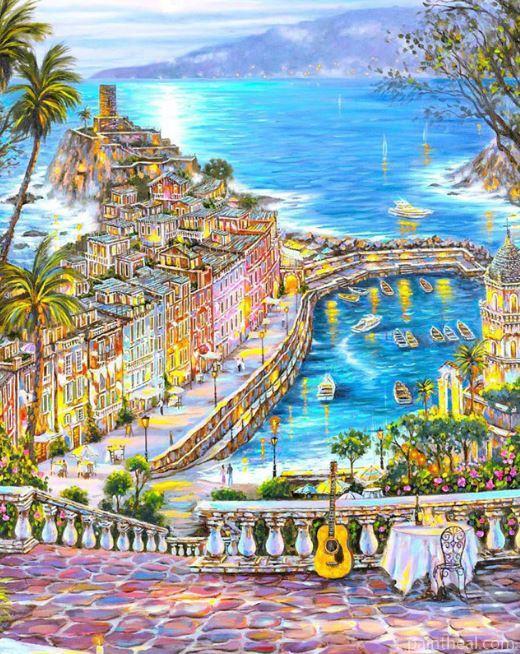 Venice Hotel Cities Painting By Numbers Kits