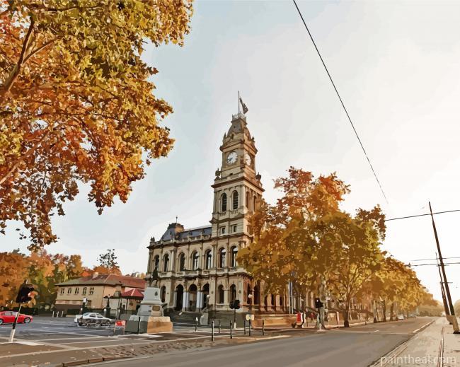 Bendigo Victoria Australia Painting By Numbers Kits