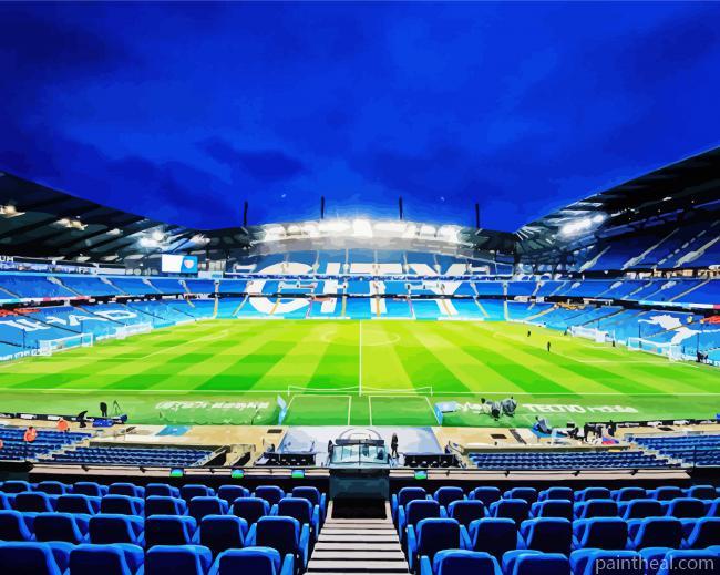 Etihad Stadium Painting By Numbers Kits