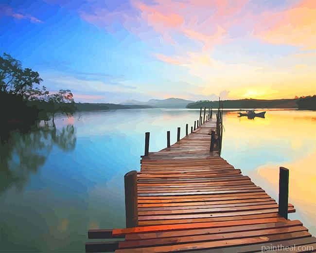 The Beautiful Sunrise Painting By Numbers Kits