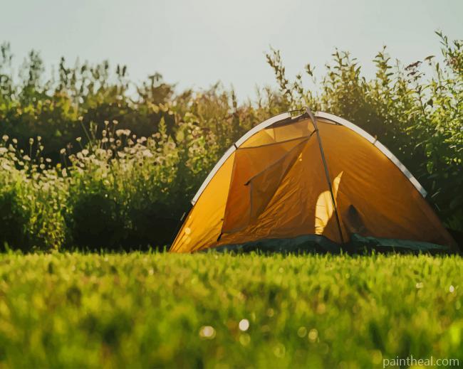 Nature Camping Painting By Numbers Kits
