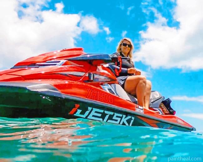 Yamaha Jet Ski Painting By Numbers Kits