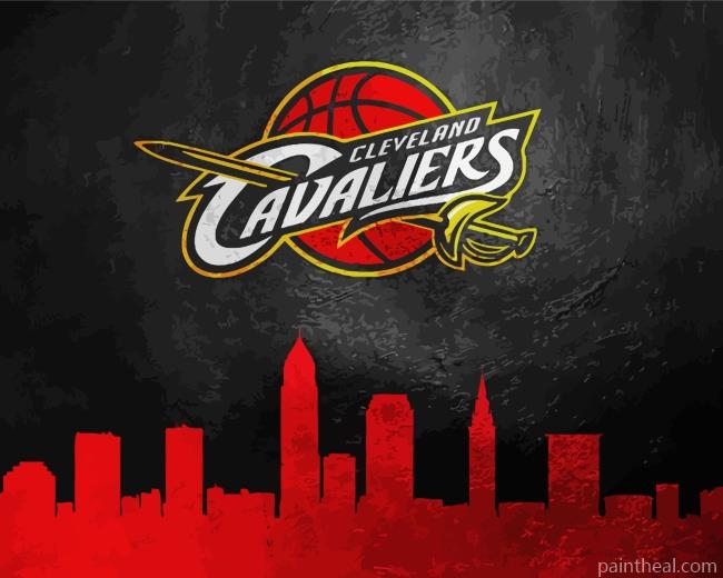 Cavaliers Logo Painting By Numbers Kits
