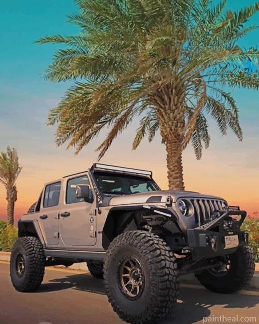 Jeep Wrangler NEW Painting By Numbers Kits