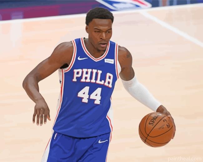 Philadelphia 76ers Players Painting By Numbers Kits