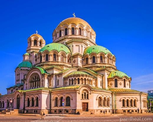 Alexander Nevsky Bulgarian Cathedral Painting By Numbers Kits