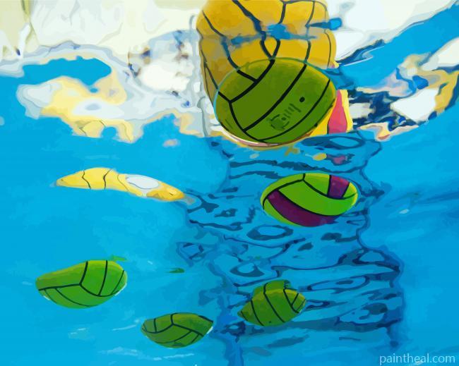 Aesthetic Water Polo Painting By Numbers Kits