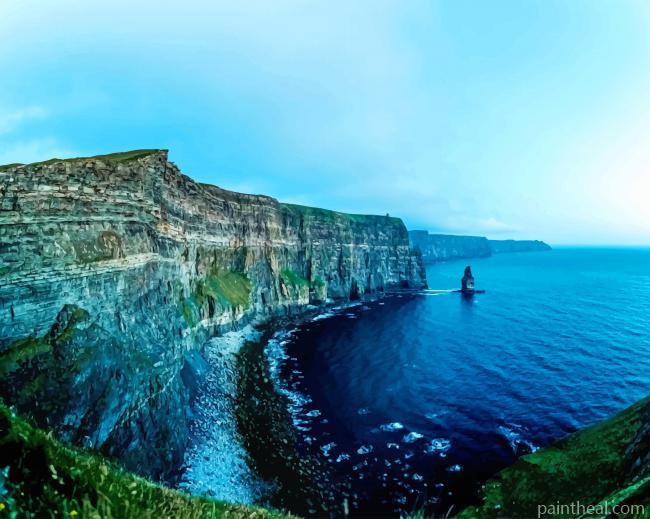 Moher Cliffs Painting By Numbers Kits