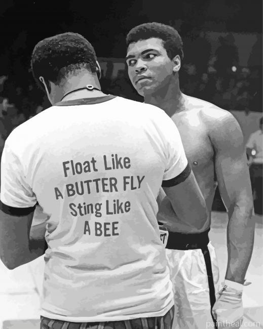The Legend Muhammad Ali Painting By Numbers Kits