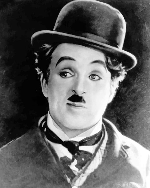 Charlie Chaplin Painting By Numbers Kits