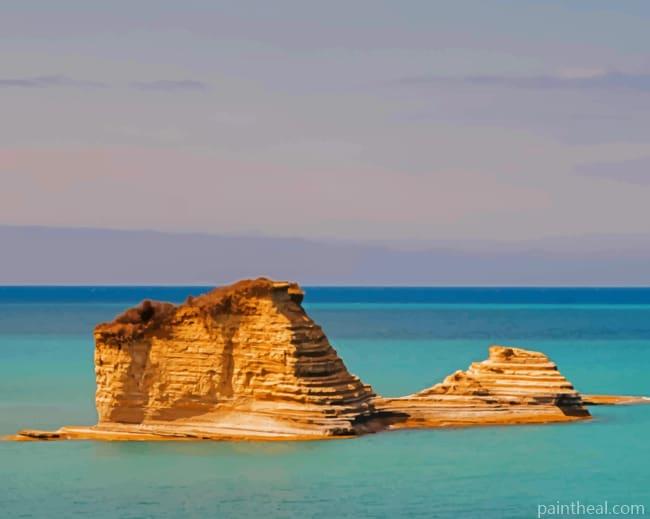 Corfu Island Greece Painting By Numbers Kits