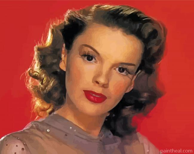 Gorgeous Judy Garland Painting By Numbers Kits