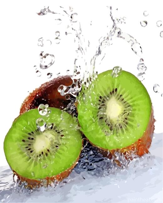 Aesthetic Kiwi Painting By Numbers Kits