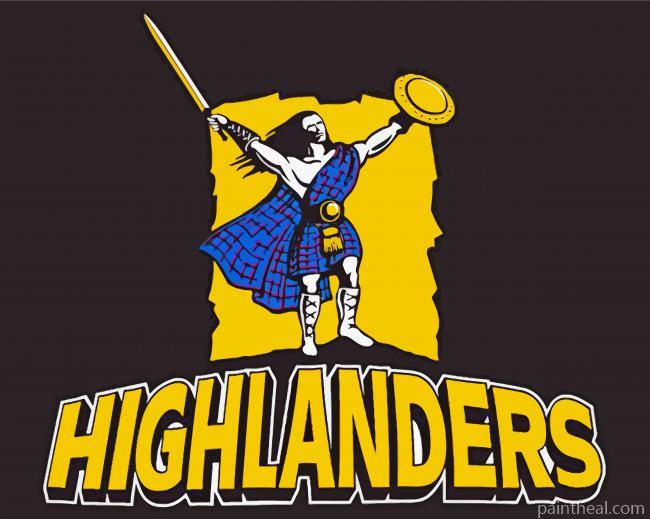 The Highlanders Emblem Painting By Numbers Kits