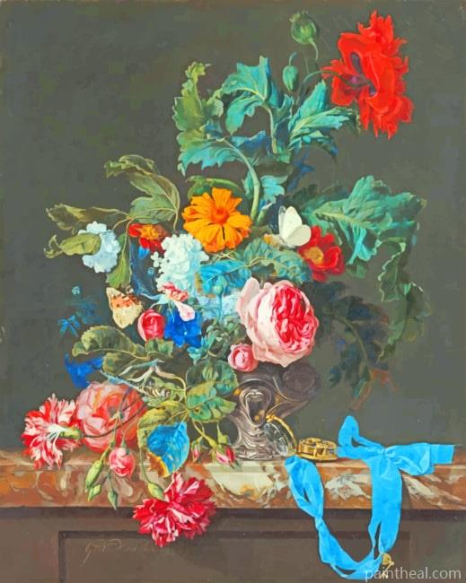 Flowers Still Life Painting By Numbers Kits