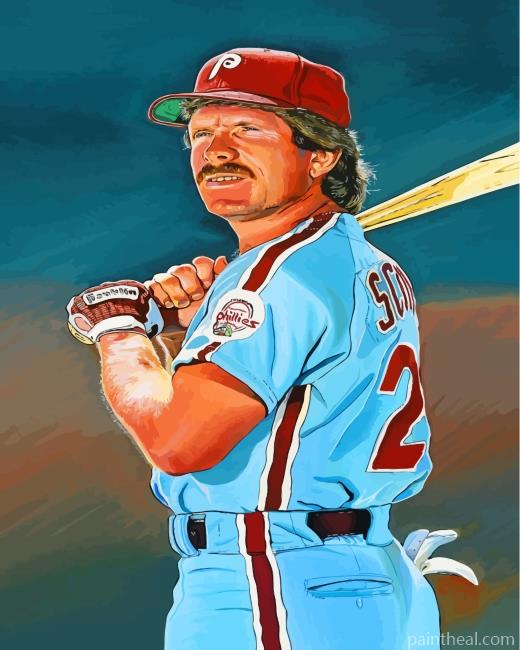 Mike Schmidt Painting By Numbers Kits