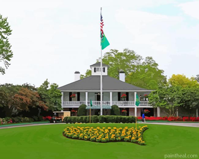 Aesthetic Augusta National Painting By Numbers Kits