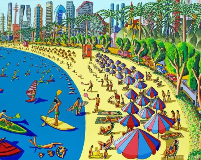 Beach Vibes Painting By Numbers Kits