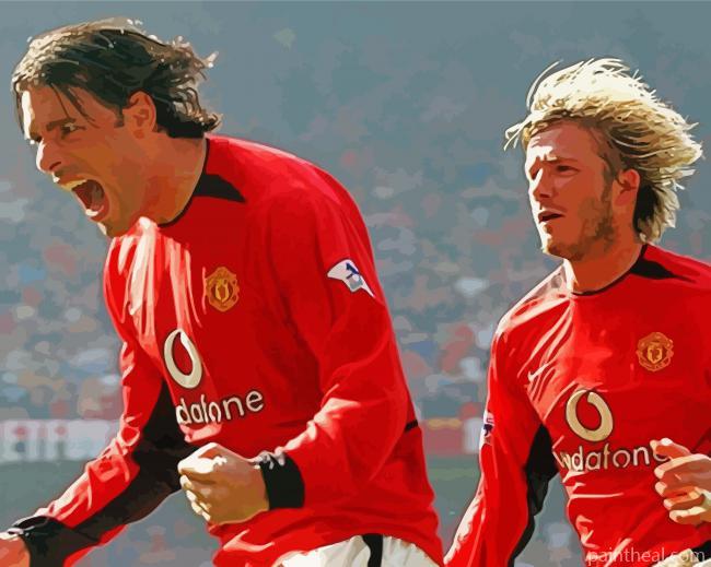 Ruud Van And Beckham Painting By Numbers Kits