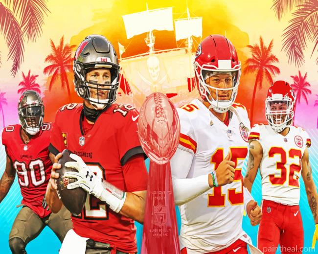 Chiefs Painting By Numbers Kits