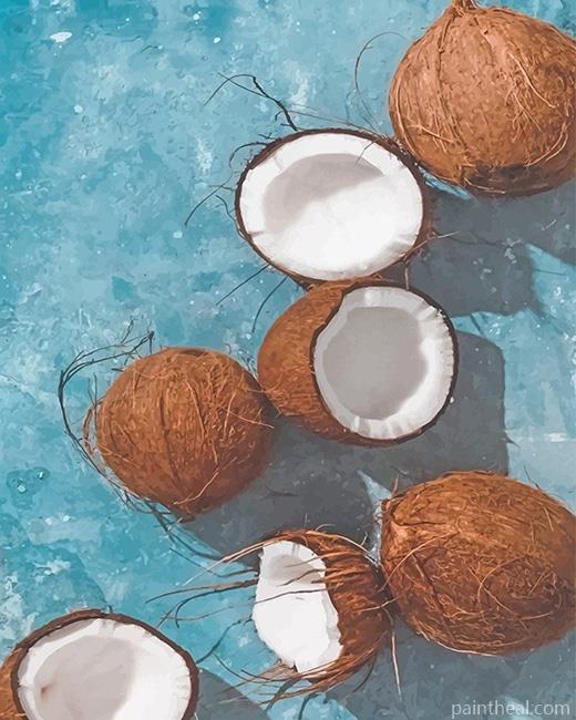 Fresh Coconut NEW Painting By Numbers Kits
