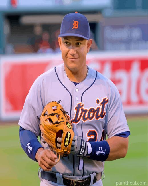Miguel Cabrera Painting By Numbers Kits