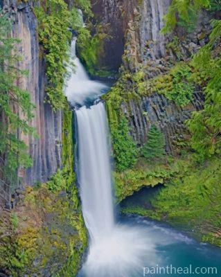Umpqua National Forest Painting By Numbers Kits