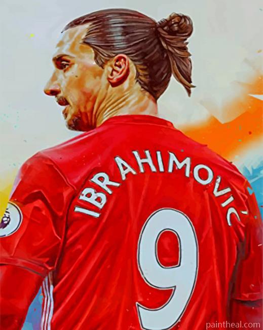 Zlatan Ibrahimovic Painting By Numbers Kits