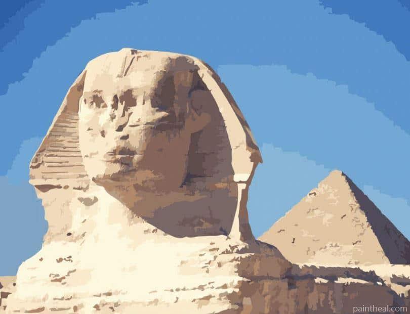 Great Sphinx Of Giza Painting By Numbers Kits