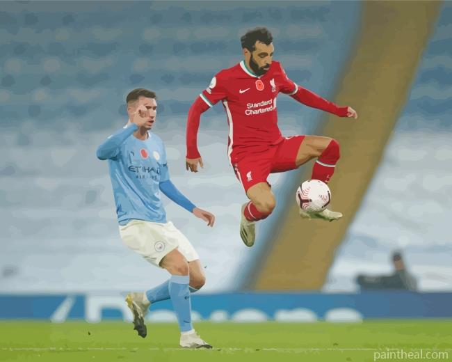 Mohamed Salah Painting By Numbers Kits