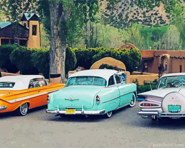 Lowrider Cars Painting By Numbers Kits