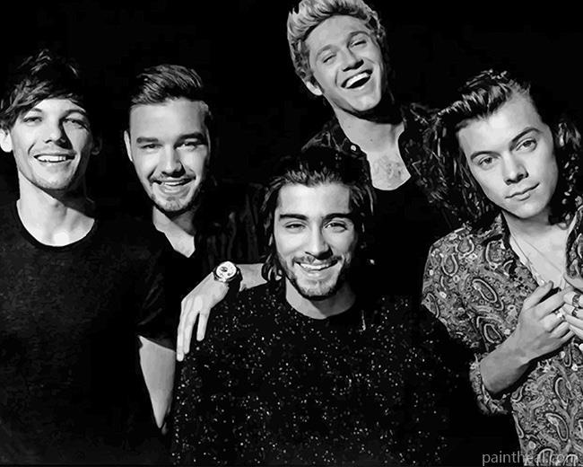 Happy One Direction Painting By Numbers Kits