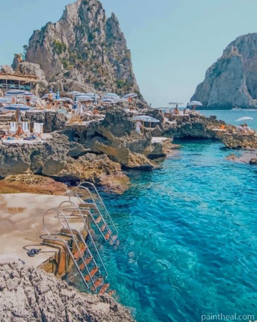 Campania Italy Painting By Numbers Kits