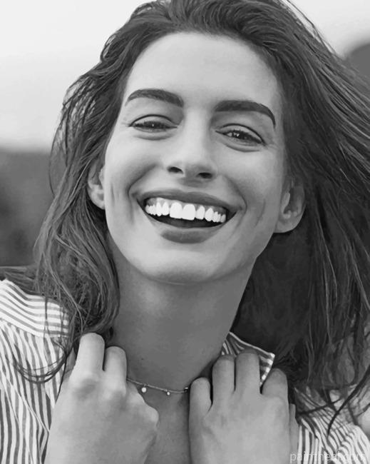 Anne Hathaway Painting By Numbers Kits