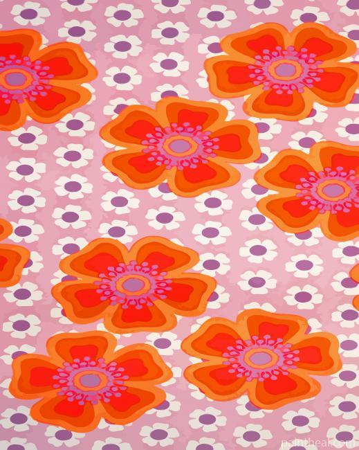 Paisley Flowers Art Painting By Numbers Kits