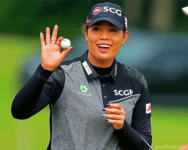 Ariya Jutanugarn Painting By Numbers Kits