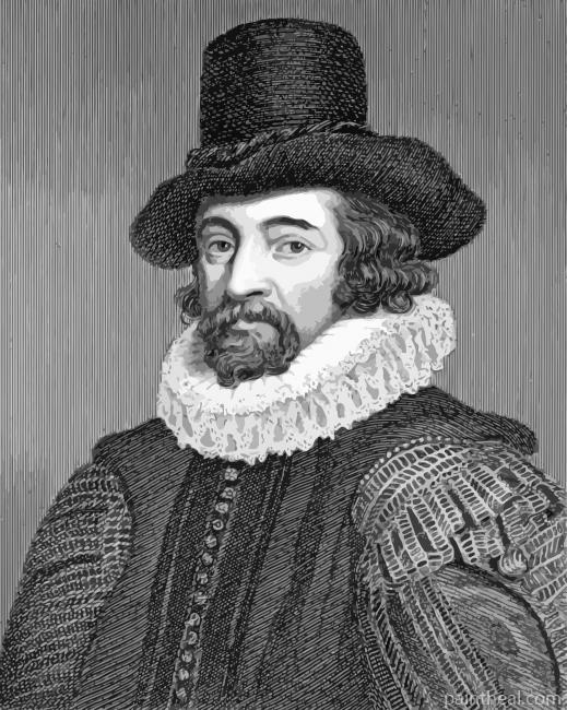 Black And White Francis Bacon Painting By Numbers Kits