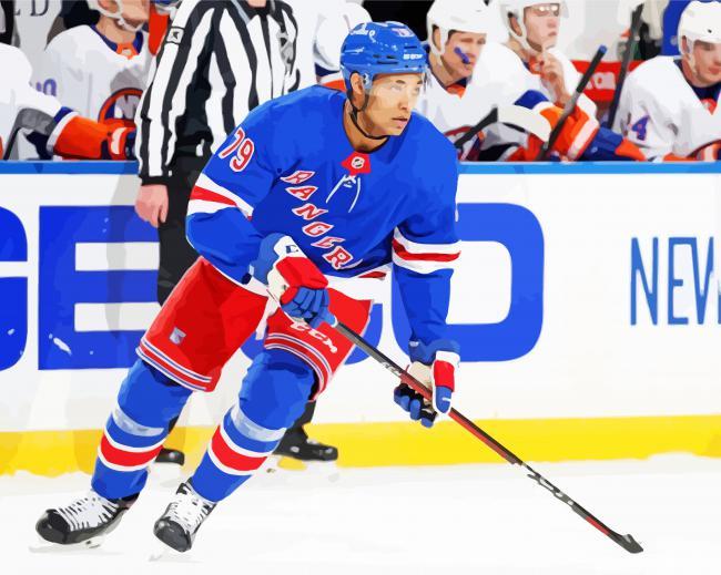 Aesthetic NY Rangers Painting By Numbers Kits