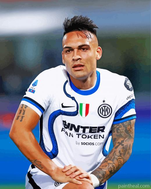 Lautaro Martinez Painting By Numbers Kits