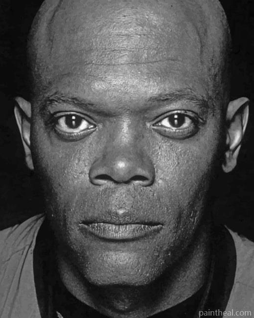 Samuel L Jackson Painting By Numbers Kits