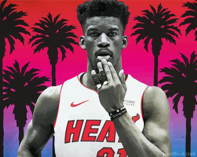 Jimmy Butler Painting By Numbers Kits