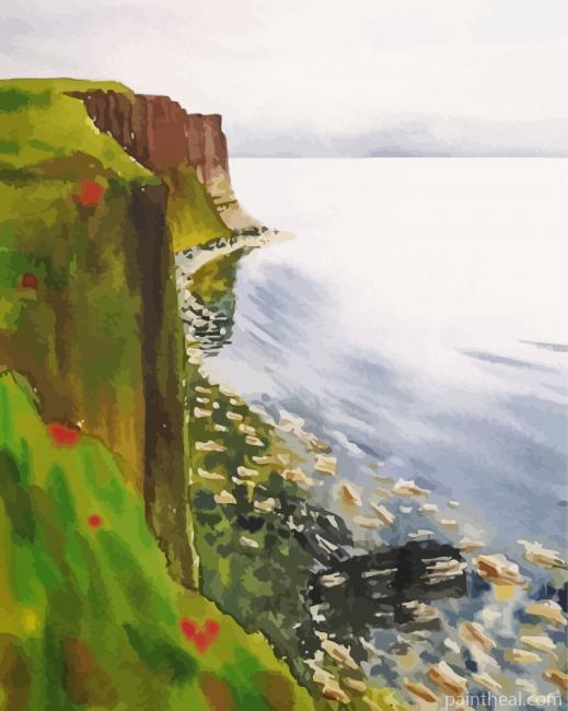 Kilt Rock Nature Painting By Numbers Kits