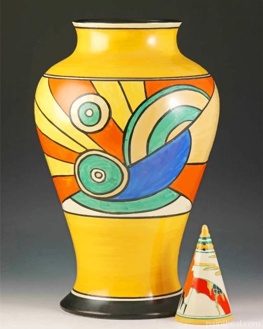 Pottery Art Painting By Numbers Kits