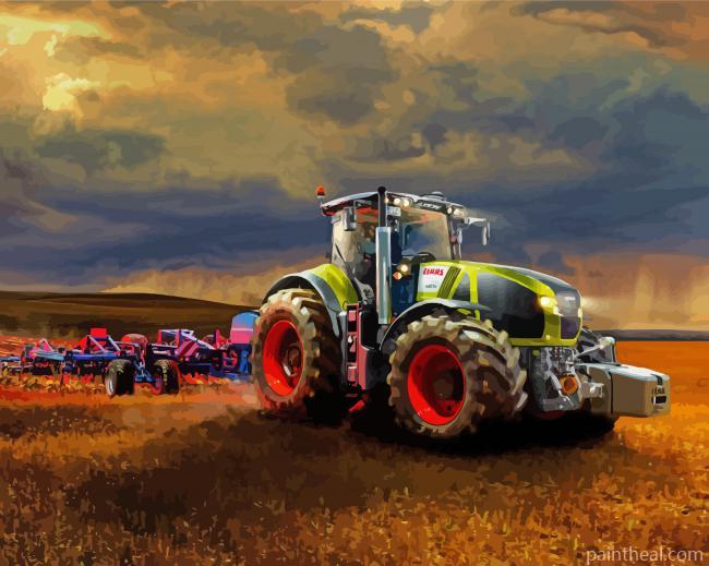 Aesthetic Case IH Painting By Numbers Kits