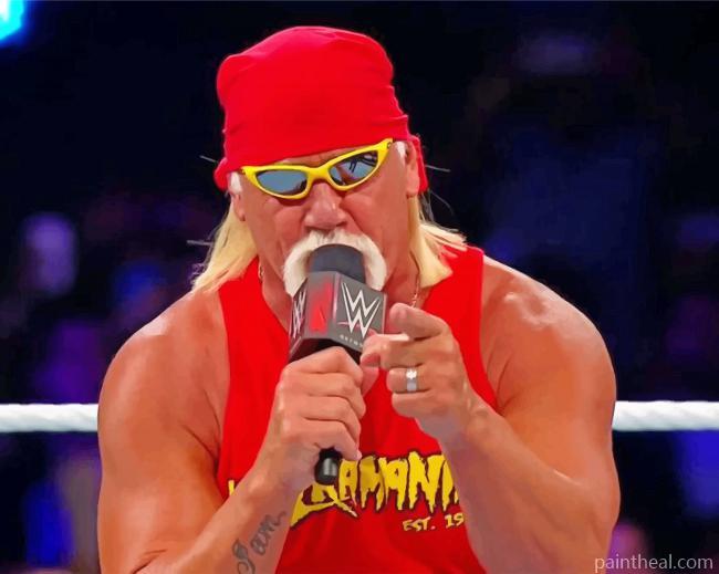WWE Hulk Hogan Painting By Numbers Kits