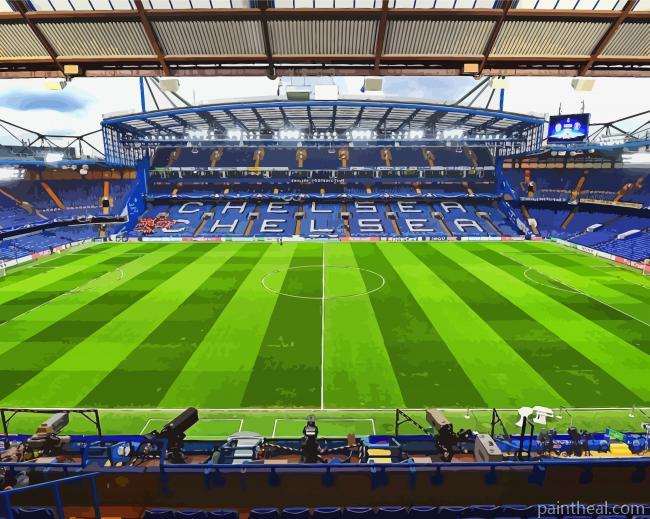 Stamford Bridge Chelsea Painting By Numbers Kits